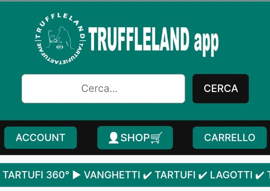 TRUFFLELAND App: l’applicazione che unisce l’intero mondo del tartufo