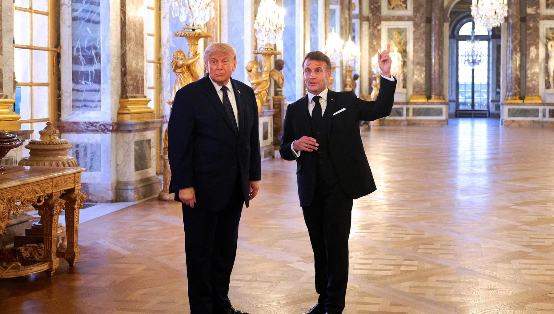 Caviale, tartufo, Comté e la regia di Alain Ducasse: così Macron ha sedotto Trump
