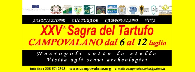 25° Sagra del Tartufo di Campovalano: gastronomia e cultura