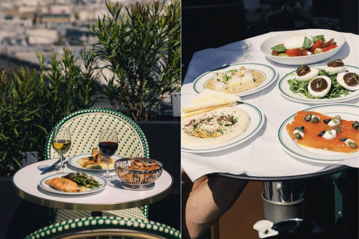 Torre Eiffel, Opéra Garnier e coquillettes al tartufo: questo nuovo rooftop XXL domina Parigi dalle Galeries Lafayette