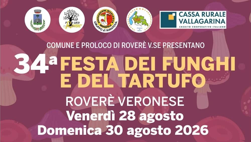 34ª Festa dei Funghi e del Tartufo a Roverè Veronese