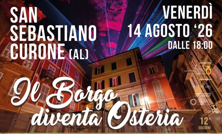 A San Sebastiano Curone “Il Borgo diventa Osteria” – 12ª Edizione