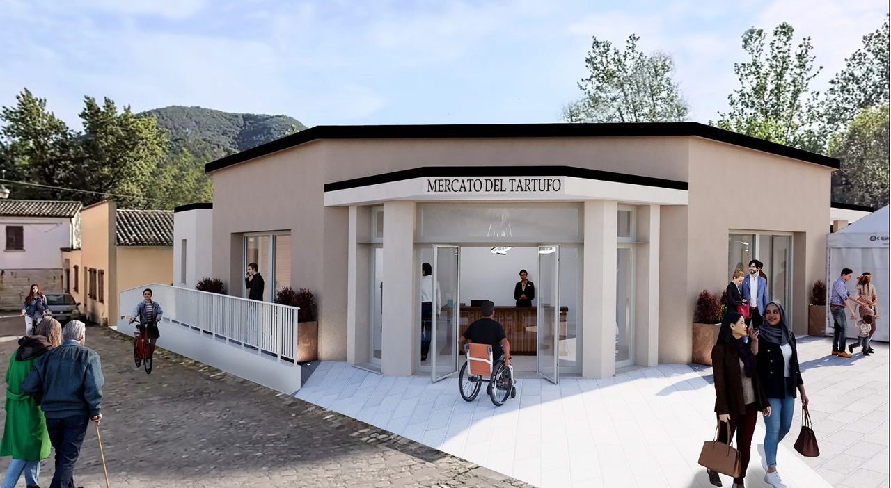 Tartufo bianco, Acqualagna pronta a inaugurare il nuovo mercato: moderno e funzionale, ecco quando apre