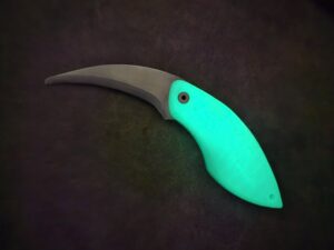Coltello "Passione Funghi e Tartufi" Manico Luminescente
