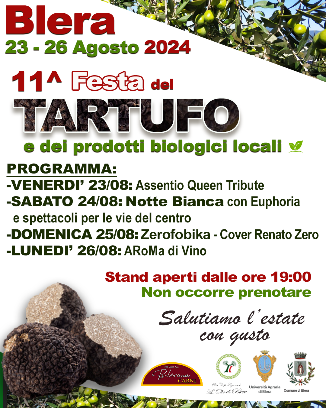 Al via l’11^ Festa del Tartufo di Blera