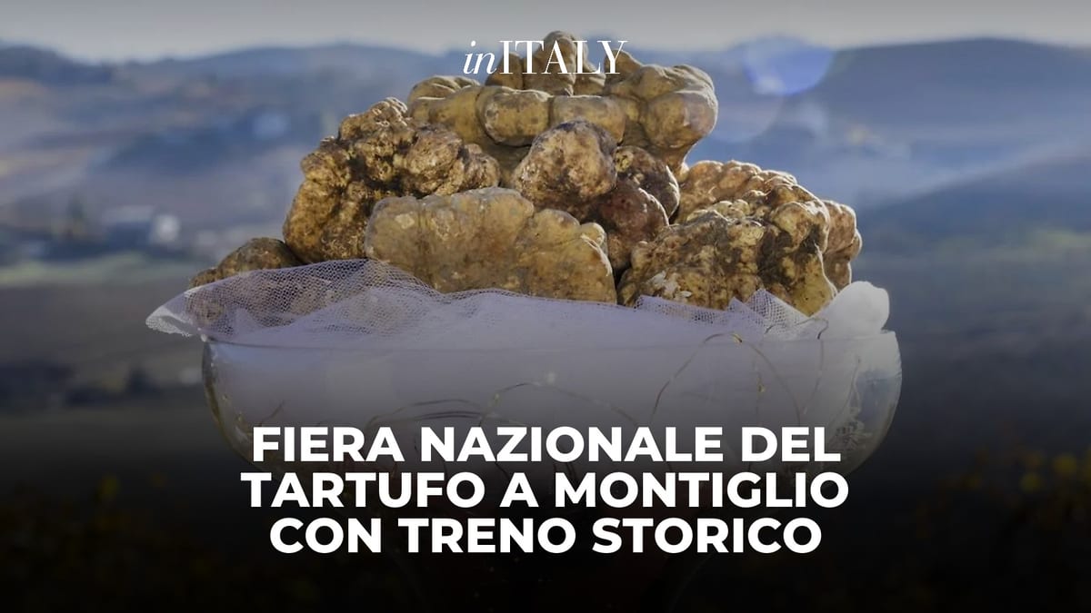 Fiera Nazionale del Tartufo a Montiglio con treno storico