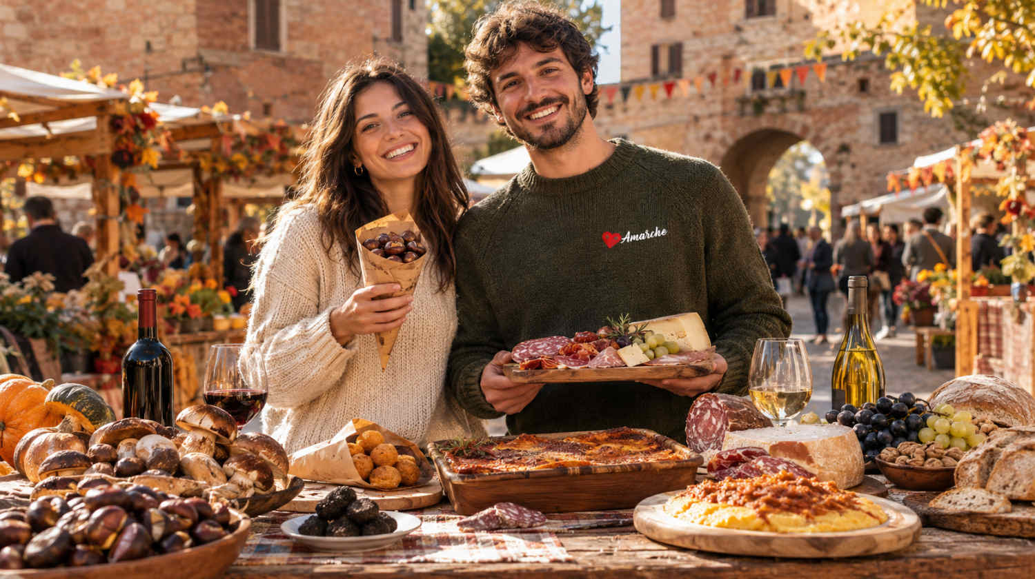 Eventi food Marche weekend 3-4 ottobre: uva e tartufo