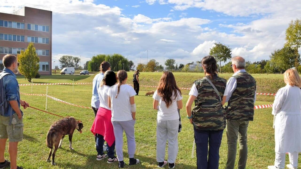 Il tartufo entra in ospedale: bambini e ragazzi alla scoperta della cerca con i cani
